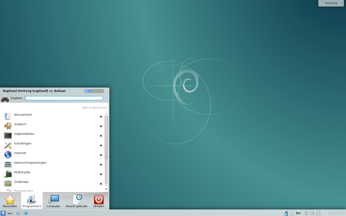 The Plasma desktop